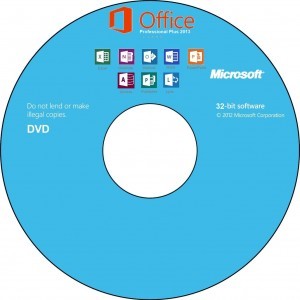 Office Professional Plus 2013 Disk DVD CD