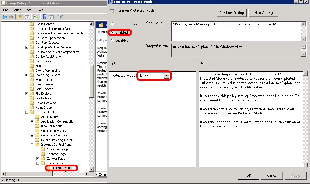 Disable Credential Manager Windows Vista