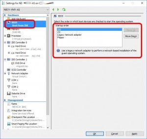 Statistical I lost my way scientist SOLVED: How to Configure the Boot Order on a HyperV Virtual Machine | Up &  Running Technologies, Tech How To's