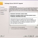 Install SP1 for Exchange 2010 Upgrade License