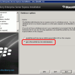 How to Install BES Express on an Exchange 2007 Single Server (on Server 2008)