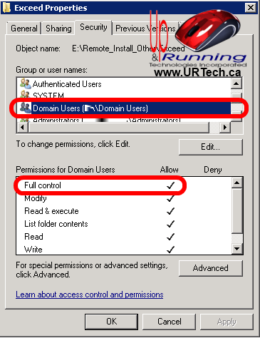 no-software-installation-data-object-in-the-Active-Directory-solved-permissions