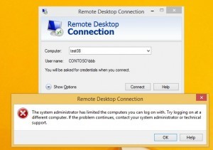 RDP the-system-administrator-has-limited-the-computers-you-can-log-on-with