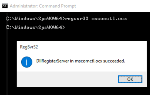 dllregisterserver-in0mscomctl.ocx-succeeded