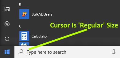 Windows 10 small cursors for non FullHD screens by ZaidOG2302 on