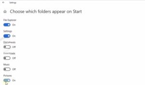windows-change-which-folder-shortcuts-appear-start-menu