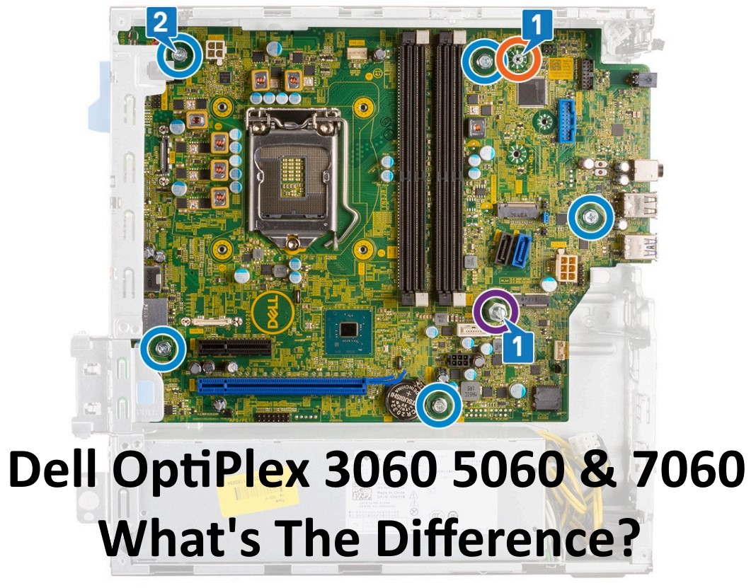 SOLVED: What is the Difference Between Dell Optiplex 3060 5060 & 7060 Lines