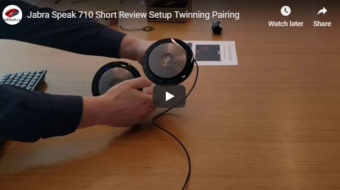 Jabra Speak 710 Review - Twinning Pairing