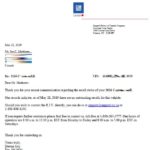vehicle recall clearance letter