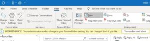 FOCUSED INBOX YOUR ADMINISTRATOR MADE A CHANGE TO YOUR FOCUSED INBOX SETTING