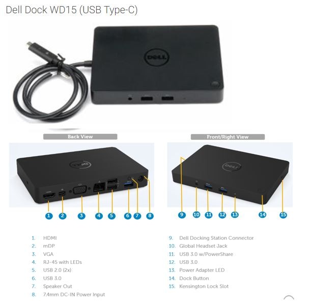 Dell WD15 Dock
