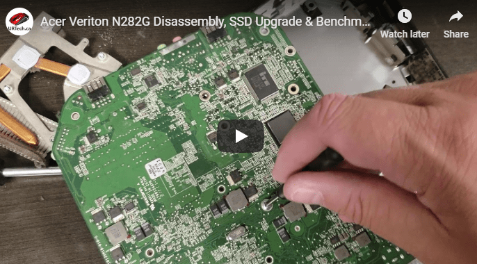 Acer Veriton Disassembly SSD Upgrade and Benchmark