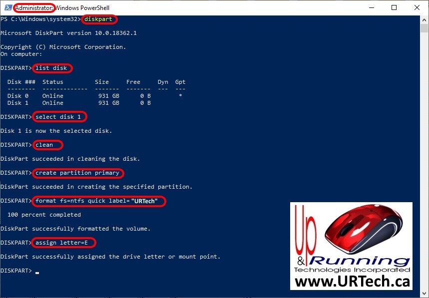 SOLVED: Easy Script to Wipe A Hard Disk Fast | Up Running Technologies, How