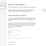 Windows 10 Delivery Optimization ON LAN