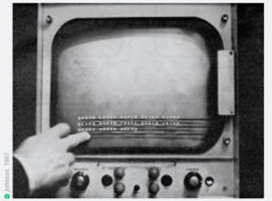 First Touch Screen 1967