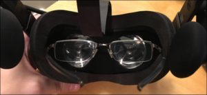 oculus glasses holder