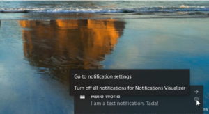 notifications in windows 10 - turn off
