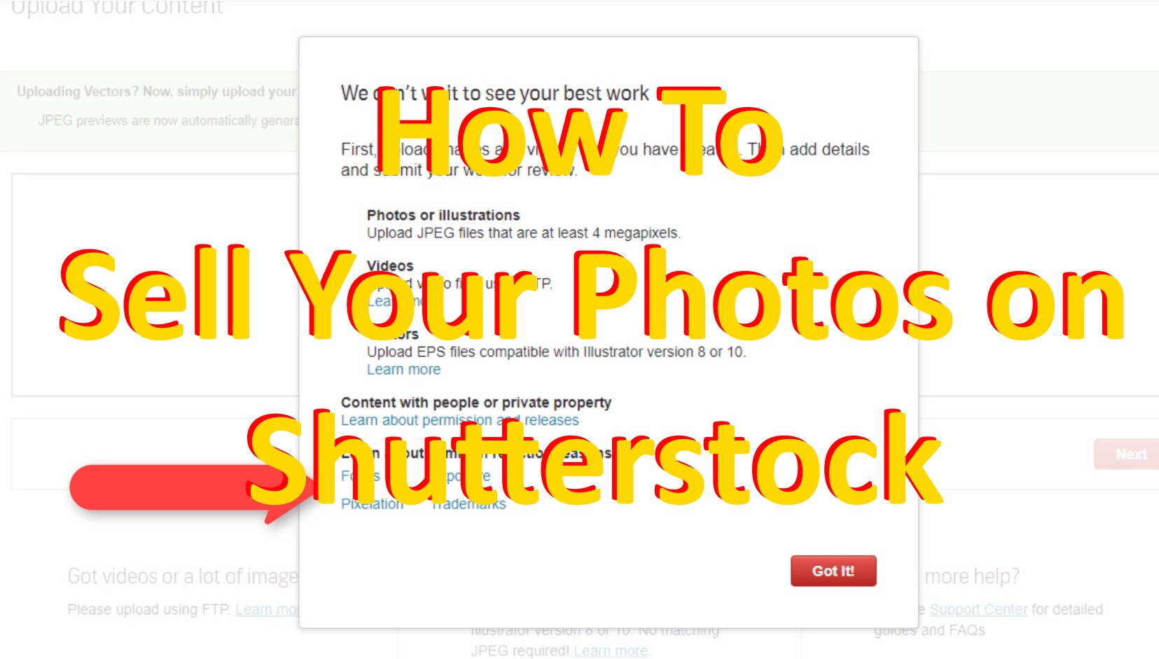 how to sell your photos on shutterstock