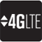 4GLTE up and down arrow icon - Using Data on 4G network