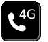 Phone handset with 4G - Voice Traffice is going over 4G Network