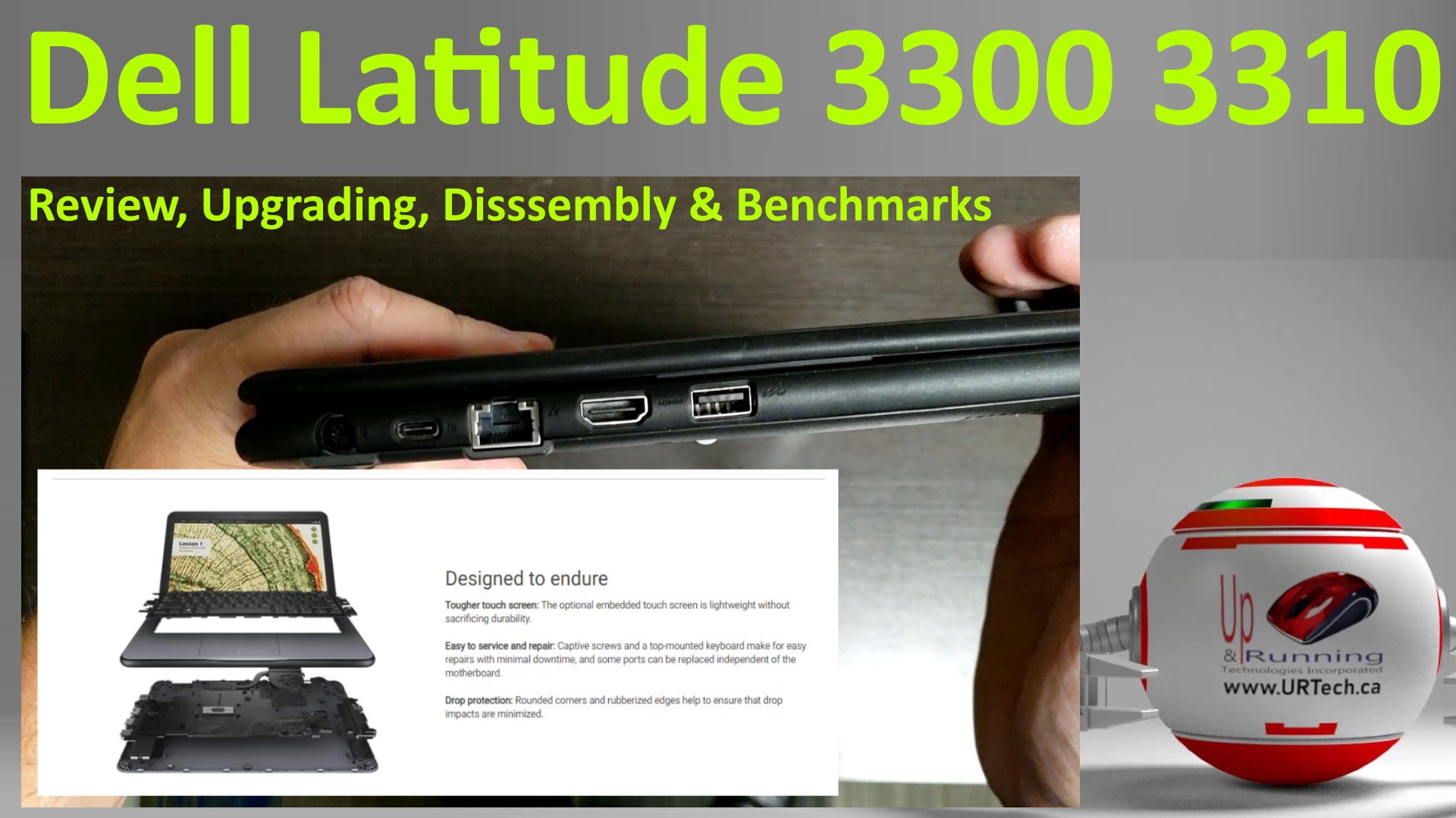 Dell Latitude 3300 3310 Benchmarks upgrade disassembly