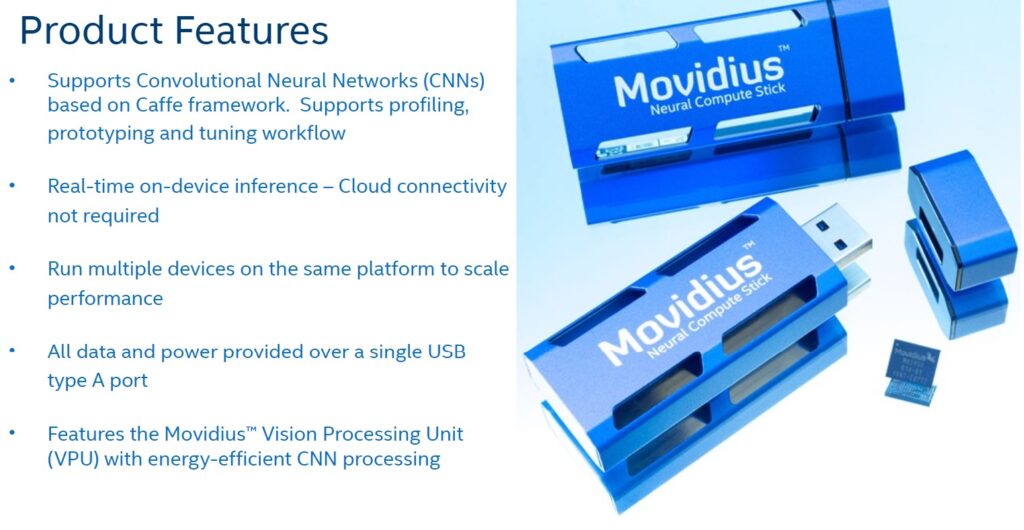 Intel Movidius Product Features