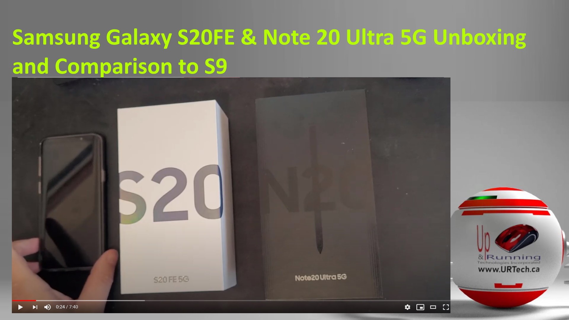 Samsung Galaxy S20 FE UNBOXING 