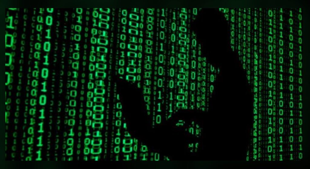 hacker shadow green binary numbers - pdos