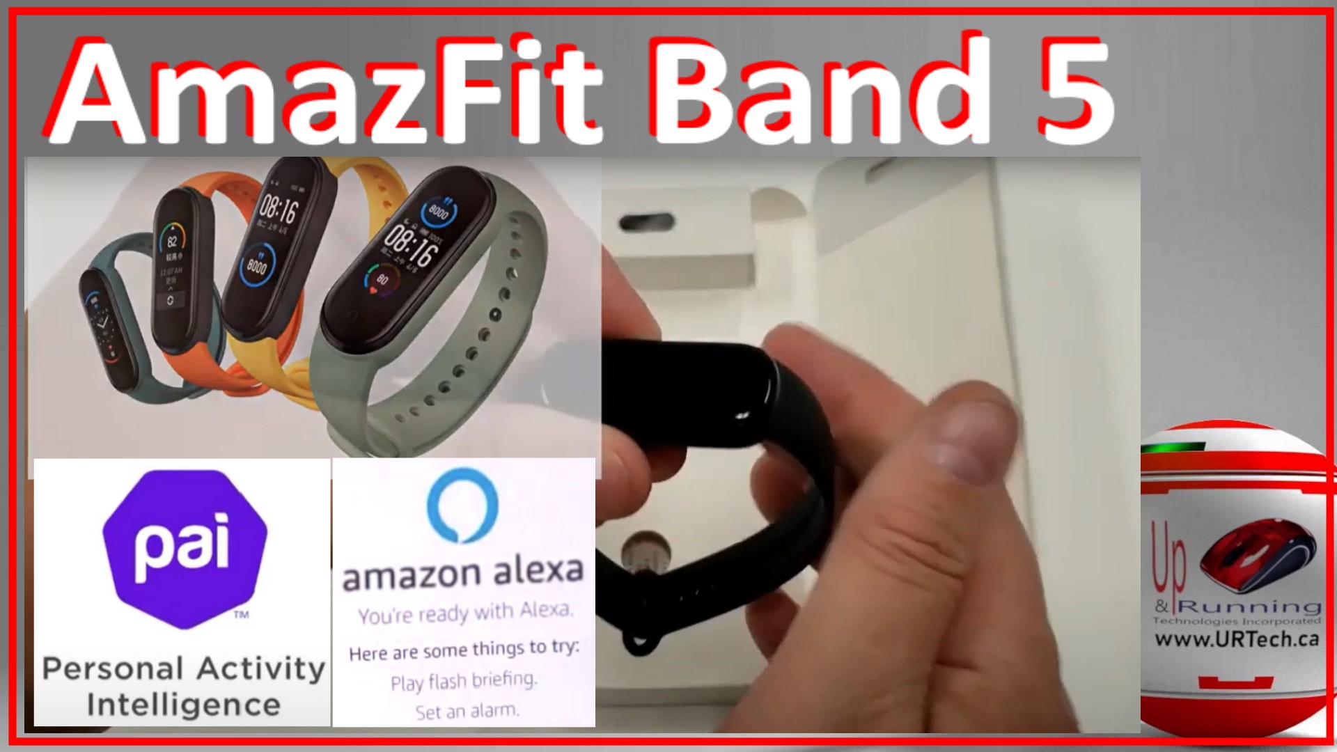 Amazfit Band 5 Unboxing Setup and Review pai alexa band colors white