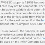 Intel Compute Stick SD Card Expansion