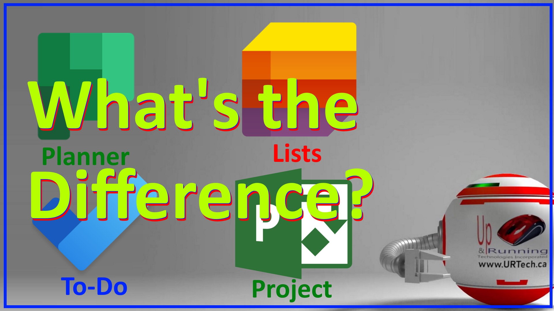 Microsoft Lists vs ToDo vs Planner vs Project Whats the Difference