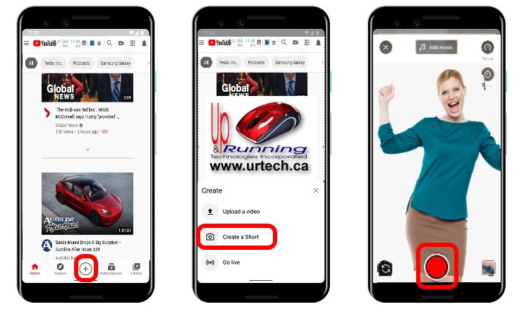 How to Make a YouTube Short From the Mobile App