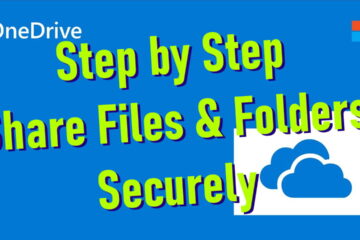 step by step share onedive files and folders securely