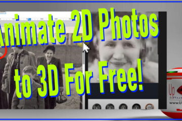 animate 2d photos to 3d movies for free