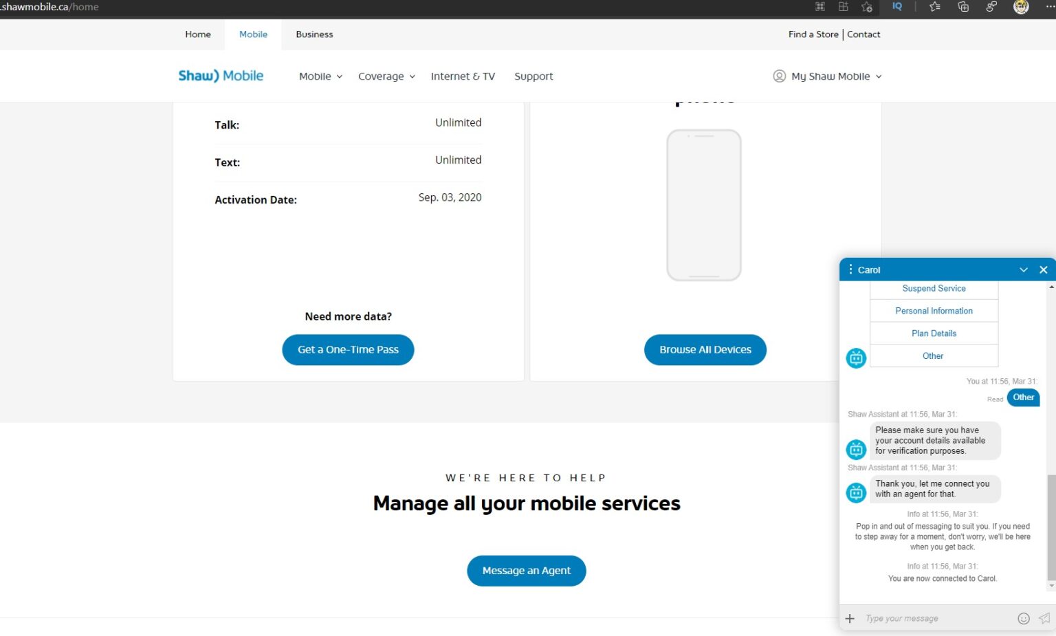 SOLVED How To Disable VoiceMail on Shaw Home & Shaw Mobile Services Up & Running Technologies