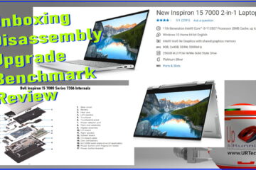 Dell Inspiron 15 7000 7306 unboxing setup disassembly benchmark upgrade review