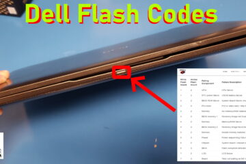 dell flash codes explained