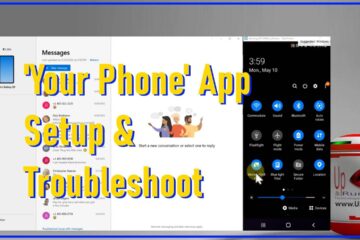 your phone app link to windows from your android cell phone setup and troubleshoot