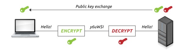 how ssl works public-key