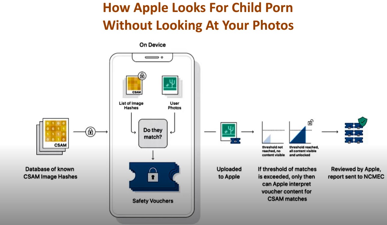 SOLVED: In Simple Terms, How Does Apple Check Your Photos For Child  Pornography Without Viewing Your Photos? | Up & Running Technologies, Tech  How To's