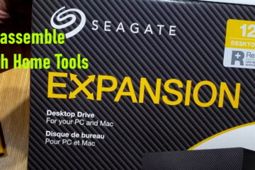 Seagate Expansion Disassembly with Home Tools