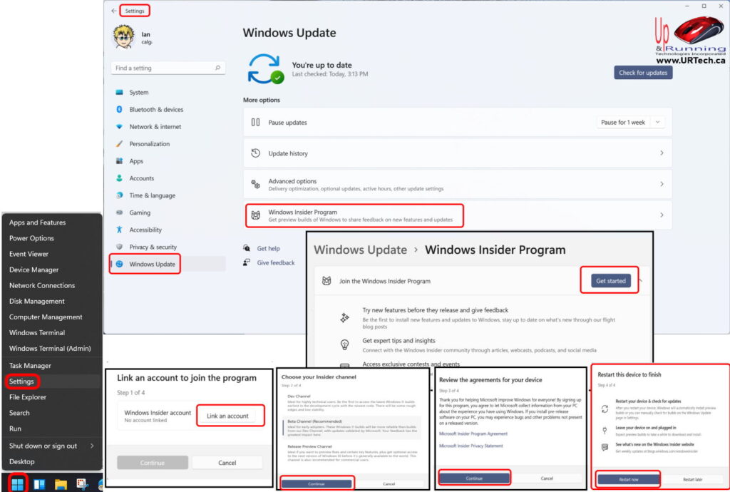 how to join Windows Insider Program on Windows 11