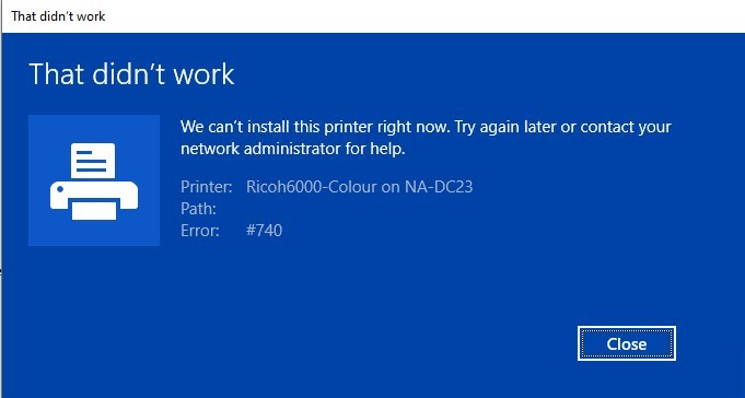 SOLVED: Printer Operation Could Not Be Completed Error 0x00000bc4 & We