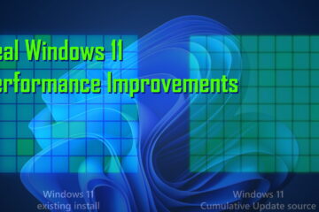 Real Windows 11 Performance Improvements