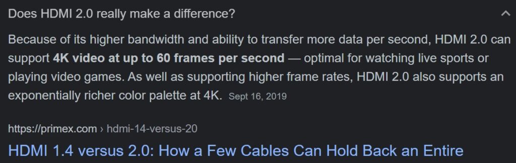Does HDMI 2.0 really make a difference