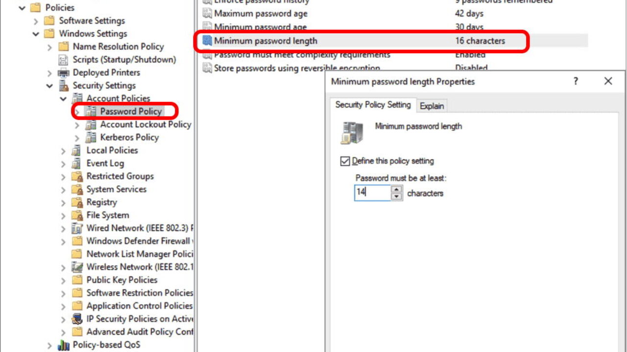 SOLVED: Event ID: 16979 - The domain is incorrectly configured with a MinimumPasswordLength setting that is greater than 14 | Up & Running Technologies, Tech How To's Solved: event id: 16979 - the domain is incorrectly configured with a minimumpasswordlength setting that is greater than 14 | up & running technologies, tech how to's