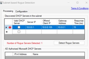 easily find rogue dhcp servers