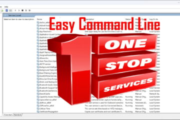 command line to shut down multiple services at the same time