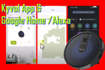 kyvol app and google home alexa