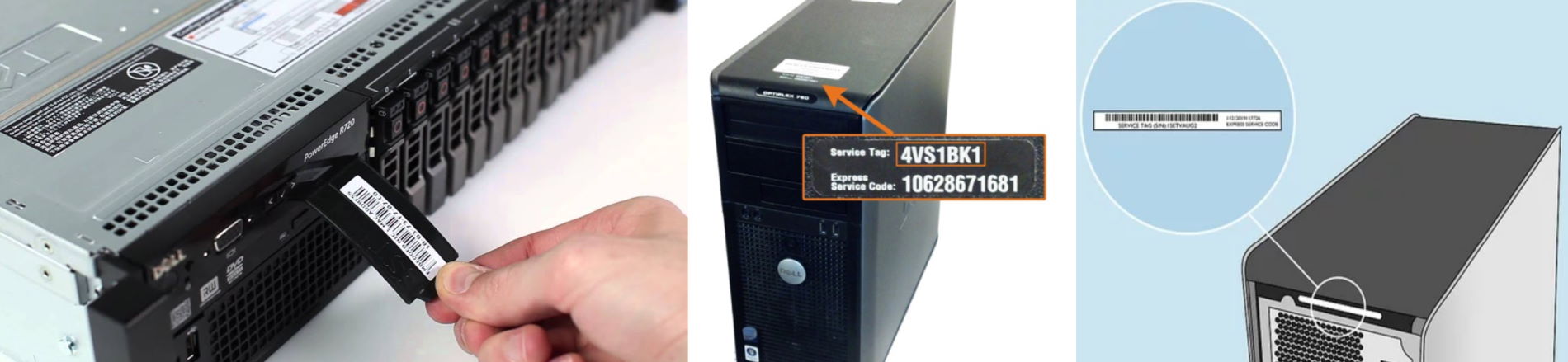 SOLVED: 7 Easy Ways To Find The Service Tag Serial Number of a Dell Server,  PC or Laptop | Up & Running Technologies, Tech How To's